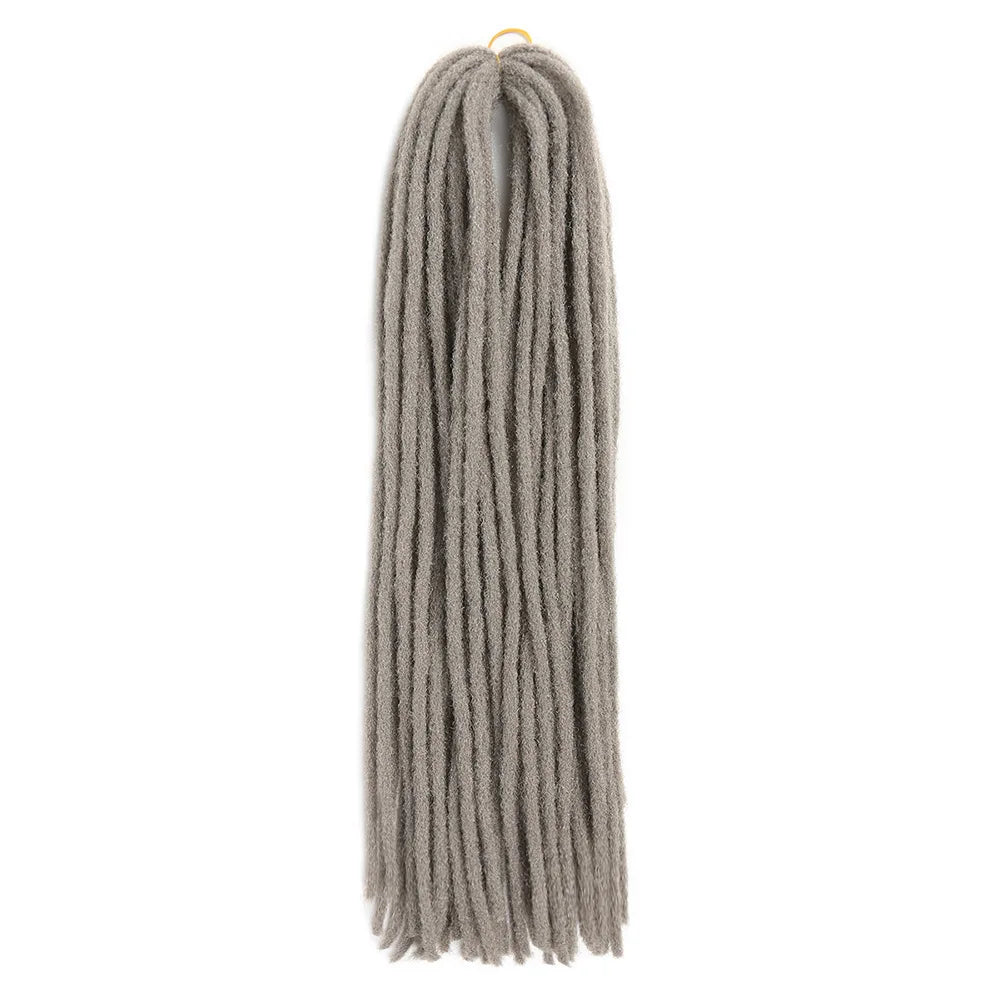 Afro Crochet Braids Ombre or Pure Color 20 Inch Blonde Brown Bug Synthetic Hair for Women Faux Locs Crochet Hair