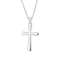 Custom Jewelry 925 Sterling Silver Christian Jesus Cross Pendant Necklace for Men Women