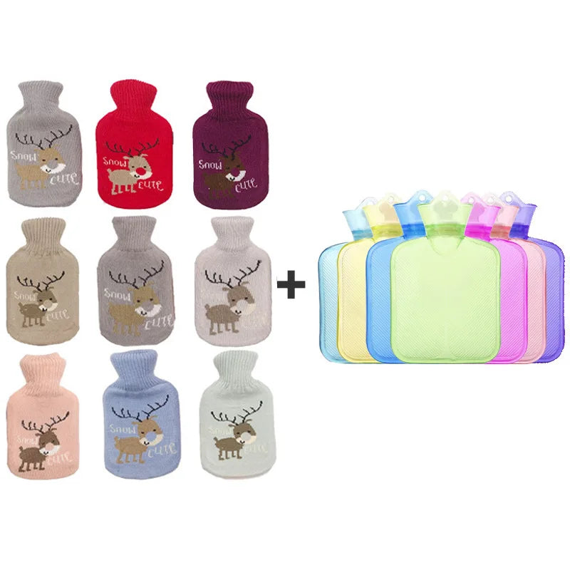 Wholesale Cute Mini Cartoon Plush Hot Water Bag Warm Hands Treasure Water Heating Handbag