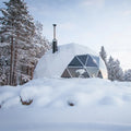 Summer Winter Garden Cottage PVC Dome Shed Plastic Dome Tent
