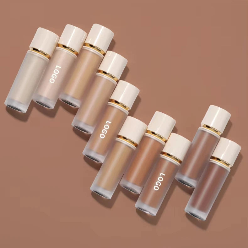 Custom Logo Foundation Makeup Full Coverage Concealer 10 Colors Waterproof Cream Liquid Concealer