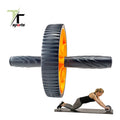 TTSPORTS PP TPR PVC+TPR Material 18cmD*24cmL 400g Unisex Abs Workout Abdominal Exercise Wheel