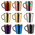 Stainless Steel New Color 304 Insulated Cup Mug 300ml Double-Layer Water Cup with Handle