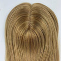 Hair Toppers Brazilian Remy Human Hair Silk Top Virgin Hand Tied Lace Closure Toppers Straight Body Wave