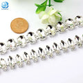 Best Quality Crystal Horse Eyes Glass Chain for Clothes Decorator Necklace Making Diamond Chain