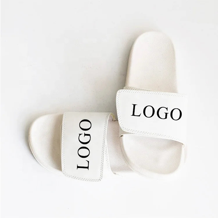 2024 Factory Custom Designer Luxury Adjustable Slides Footwear Fashion Flat House Summer PVC Men Slippers