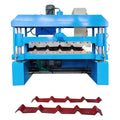 Single Layer IBR Trapezoidal Building Material Machinery Colored Steel Roof Tile Making Roll Forming Machine South Africa