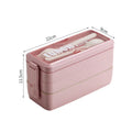 High Quality Microwave Safe Bento Lunch Box Cheap Kitchen Compartment Storage Set for Kids Food Containers