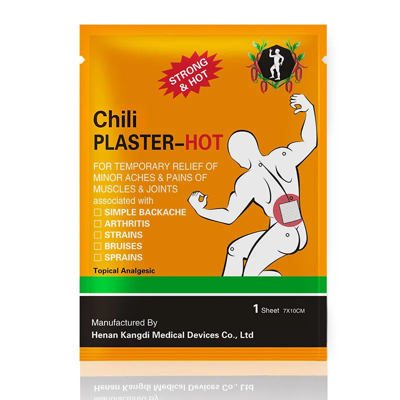 China Manufacturer Free Samples Pain Patch 7*10 cm Chili  Plaster