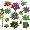 Hot Sale DIY Mini Artificial Succulents Potted Succulent Plants Bonsai in Different Type Different Size Succulents