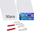 Custom Button Sublimation MDF Wood Blanks Name Tags Photo Frames for Christmas School Office Wedding Party Festival Project