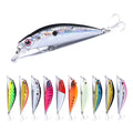 Hot Sell Sinking Minnow 6cm 6g Bass Saltwater Fishing Lures Hard Bait with Blood Slot Hook MegaBDM
