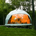 6m Transparent Garden Hotel Igloo Glamping House Geodesic Igloo Ball Dome Tent