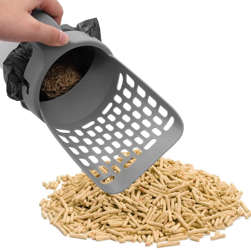 Cat Litter Box Shovel Pet Self Cleaning Cat Scooper Toilet Filter Cleaning Tool Cat Litter Scoop