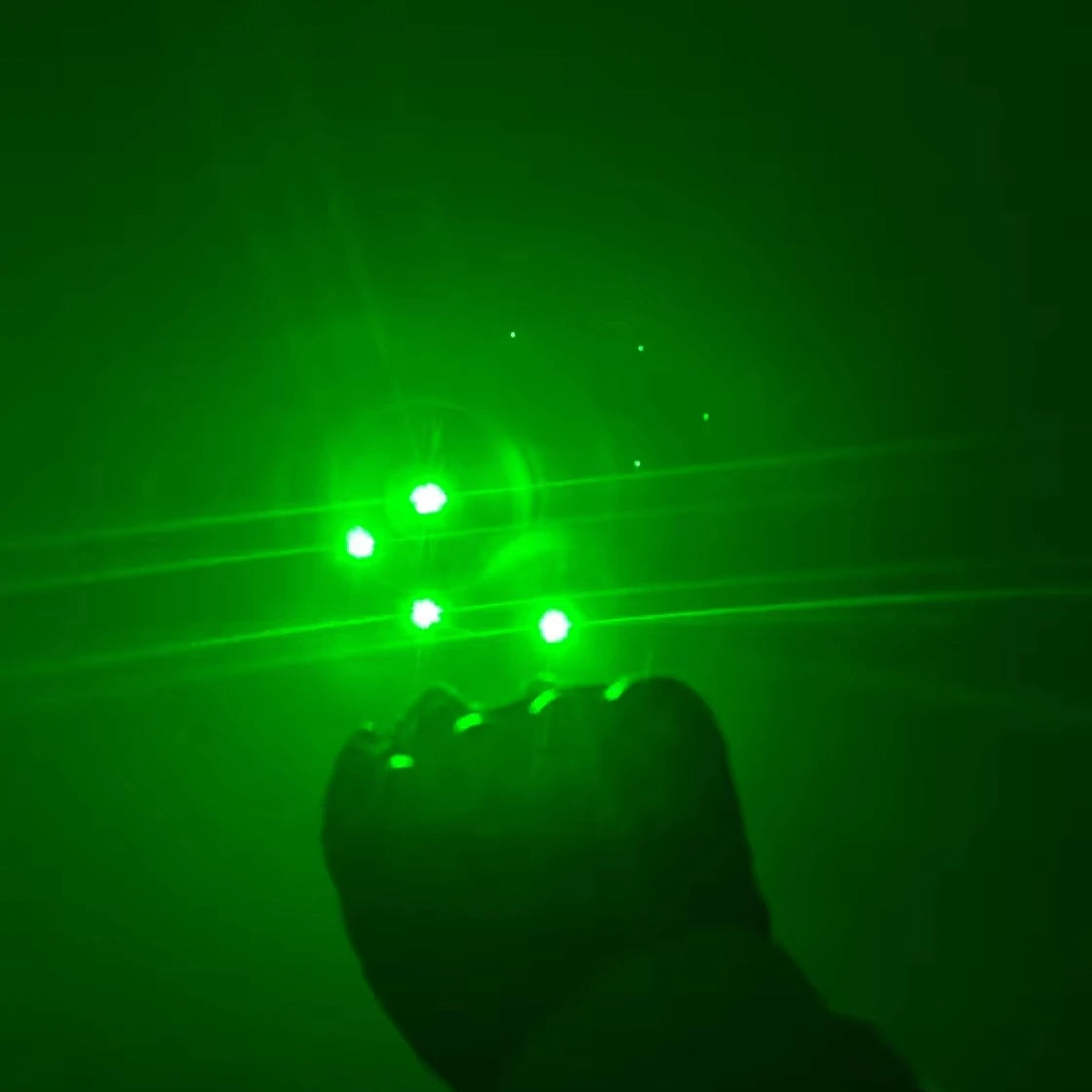Fashion Led Laser Gloves RGB Luminous Performance Props Dance Party Laser Gloves for DJ Nightclub Bar Stage