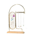 Vintage Metal Jewelry Rack for Necklace Pendant Earring Display Live Shooting Props with  Packaging Options