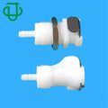 1/8" 1/4" 5/16" 3/8" Hose Barb Bulkhead Couplings Panel Mount Shut Off Quick Disconnect Barbed Connector for Beauty Apparatus