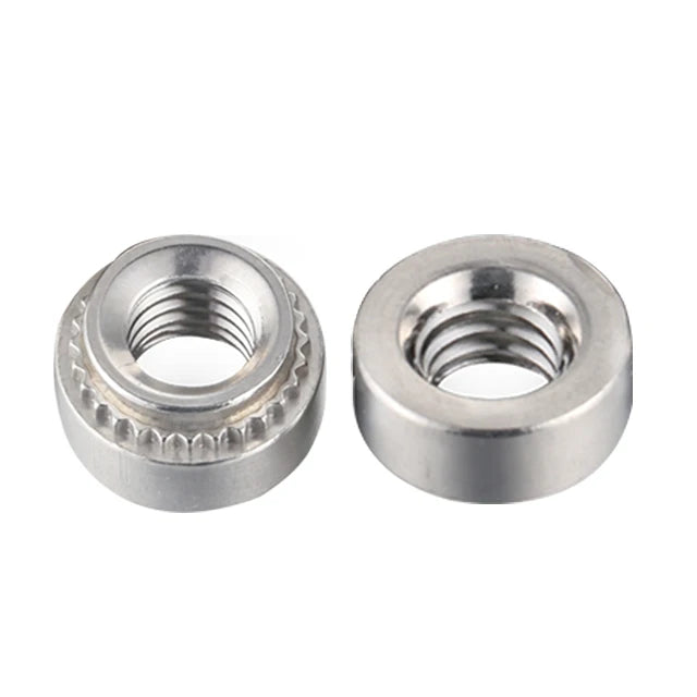 S SS CLS CLSS SP Zinc Plated Carbon Steel Clinch Nut Plain Stainless Steel 304 316 Self Clinching Nut for Sheet Metal