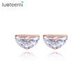LUOTEEMI Woman 2022 Coffee Fashion Korean Simple Trendy Female Trending Hot Sale Earing Cute Earring Stud