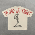 Manufacturer Custom Heavyweight Y2K Men 100% Cotton High Street Vintage Boxy Fit O-Neck Anti-Wrinkle Breathable T-Shirts