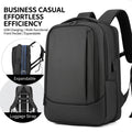 Factory Expandable Large Capacity 15 Inch Laptop Backpack Waterproof USB Charging Port Case MegaBDM