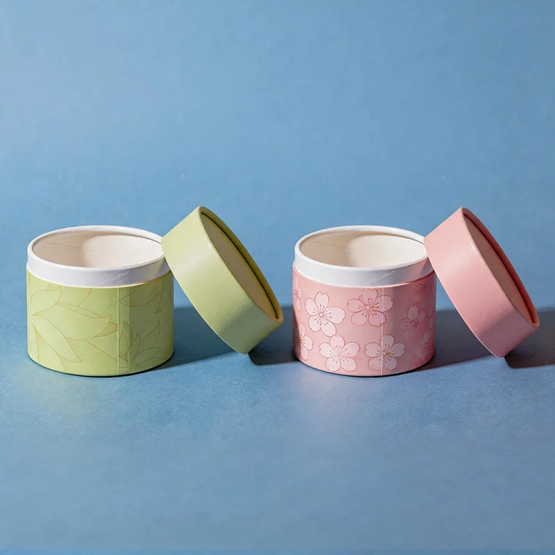 Custom Your logo Texture Printed Cosmetic Cylinder Eco-Friendly Cardboard Skin Care Face Cream Size Packaging Kraft Paper Tubes