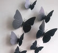 Butterfly Wall Stickers Removable 3D Art Wall Mural Stickers Decal for Home and Room Decoration (12 Colors ) XD102