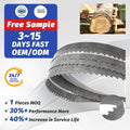 Portable M42 M51 2240mm Wide 4013 Sawmill Wood Cutting Saw Bi Metal Band Saw Blade Knife