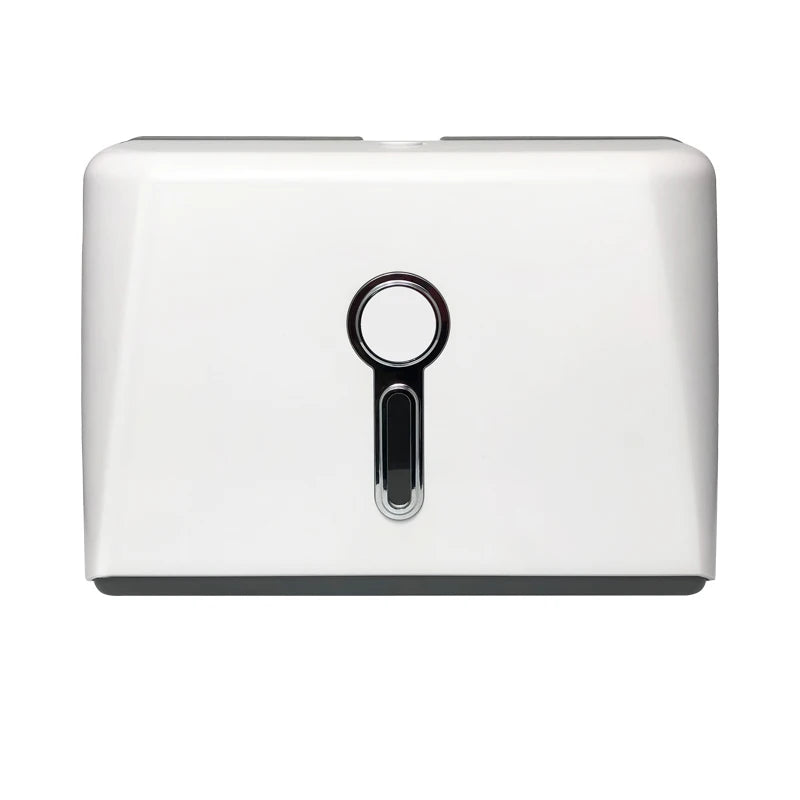 Factory Sales Manual Fold Toilet Tissue Hand Towel Dispenser Wall Mounted Plastic Bathroom Accessory