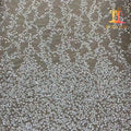New Style Eco-Friendly 100% Polyester Heavy Beaded & Sequined Wedding Embroidery Bridal Mesh Tulle Laces Fabrics XM-BF0499