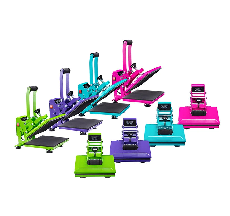 New Wholesale Promotion Mini A4 Size Portable Heat Press Machine Sublimation for T-shirts Mini Flat Printing Machine