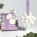 Wholesale Stocked Hanging Car Wardrobe Air Freshener Ceramic Flower Aroma Plaster Scented Home Fragrance Essential Oil Diffuser