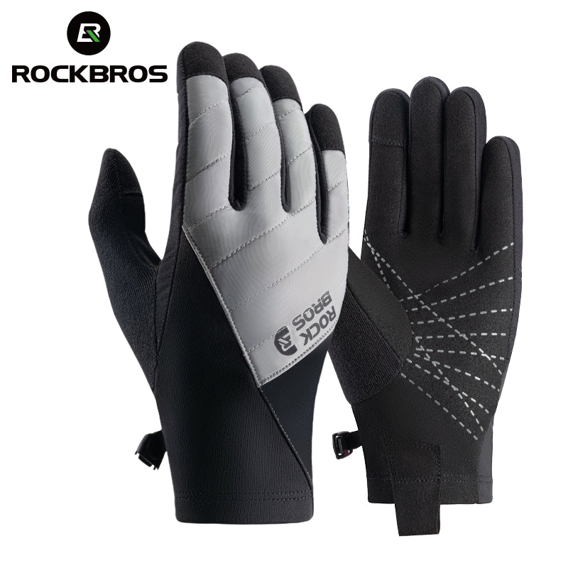 ROCKBROS Winter Gloves Unisex for Outdoor Cold Weather Windproof Winter Touchscreen Gloves Thermal Winter Gloves 2022
