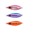 Luminous Metal Jig Lure 40g 60g 80g 100g 120g 150g 180g 200g Slow Pitch Jigging Lure Isca Japan Saltwater Fishing Lures