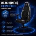 Wear Resistant Breathable Fabric Extra Tall Back Lumbar Support Magnetic Gaming Chair