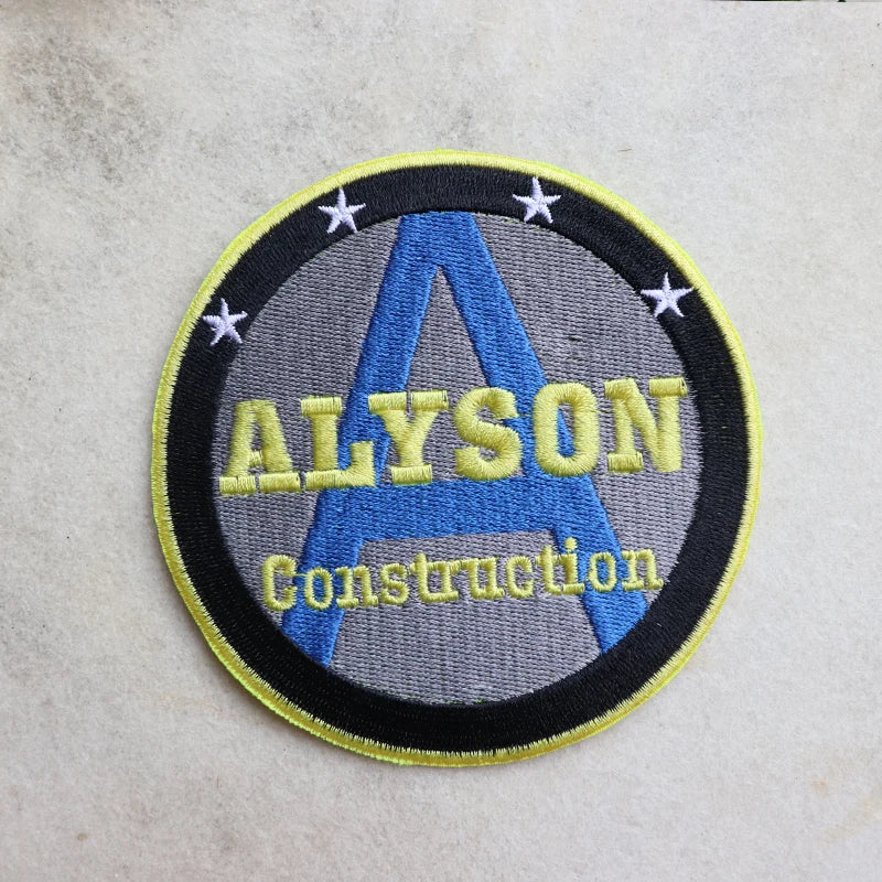 Custom Embroidery Patch and Woven Label Iron on Patches for Clothing