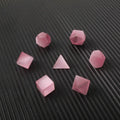 DIY Natural Gemstone Dice Ice Cube Rose Cat Eye White Crystal Stone for Sale