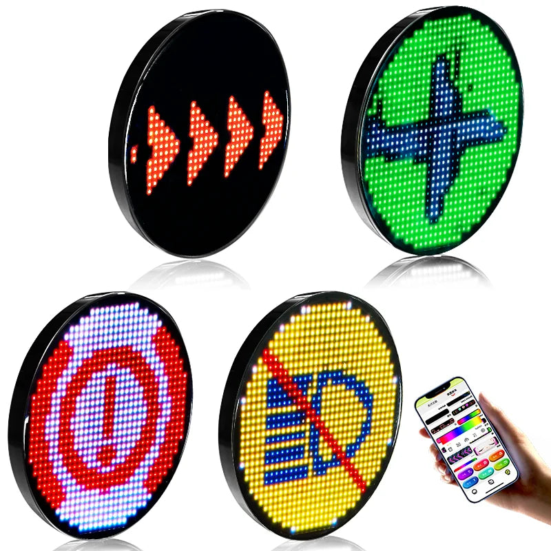 Smart Bike Tail Light with Turn Signals USB Rechargeable Automatic Brake Light Wireless Control Bike Rear LED Display Strip
