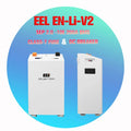 EEL V2 48V 280AH Movable Lithium Ion DIY Battery Box with SEP 200A BMS+Fuse&Breaker for 280ah/302ah/304ah/314ah Lifepo4 Cells