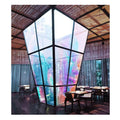 Hot Sale HD Giant Portable Adhesive LED Transparent Film Screen Self-Removable Projection LED Display for Advertising Media Use