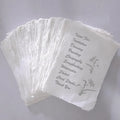Wholesale Blank White Handmade 100% Cotton Rag Gorgeous Deckle Edge Paper for High End Wedding Invitations Save the Dates Rsvps