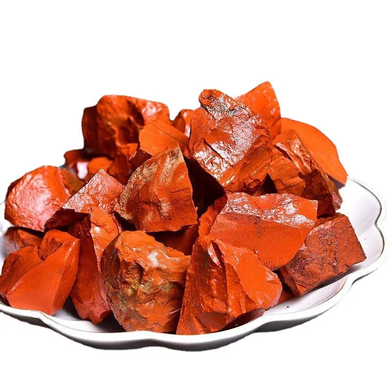 Pumice Sintered Rolling Crystals Healing Stones Gemstone Crystal Rew Stone Red jasper Perfumed Stone Ornaments