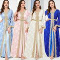 Women's Hot Selling Monsoon Bring Hijab Abaya Muslim Dress Long Sleeve Maxi Dress for Muslim 2023 Women's Hot Selling Mon
