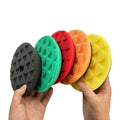 Buffing King 5/6 Inch Durable Hard Da Foam Car Polishing Pads New Design OEM Customizable Buffing and Polishing Pads for Cars