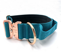 Hot Selling Product Rose Metal Buckle Portable Nylon Pet Collar Dog