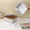 Eco-friendly Large Dog Pet Bowl XL Single Bowl Stainless Steel Plastic Square Solid Waterproof IPX5 Grain Storage Dog Supplies