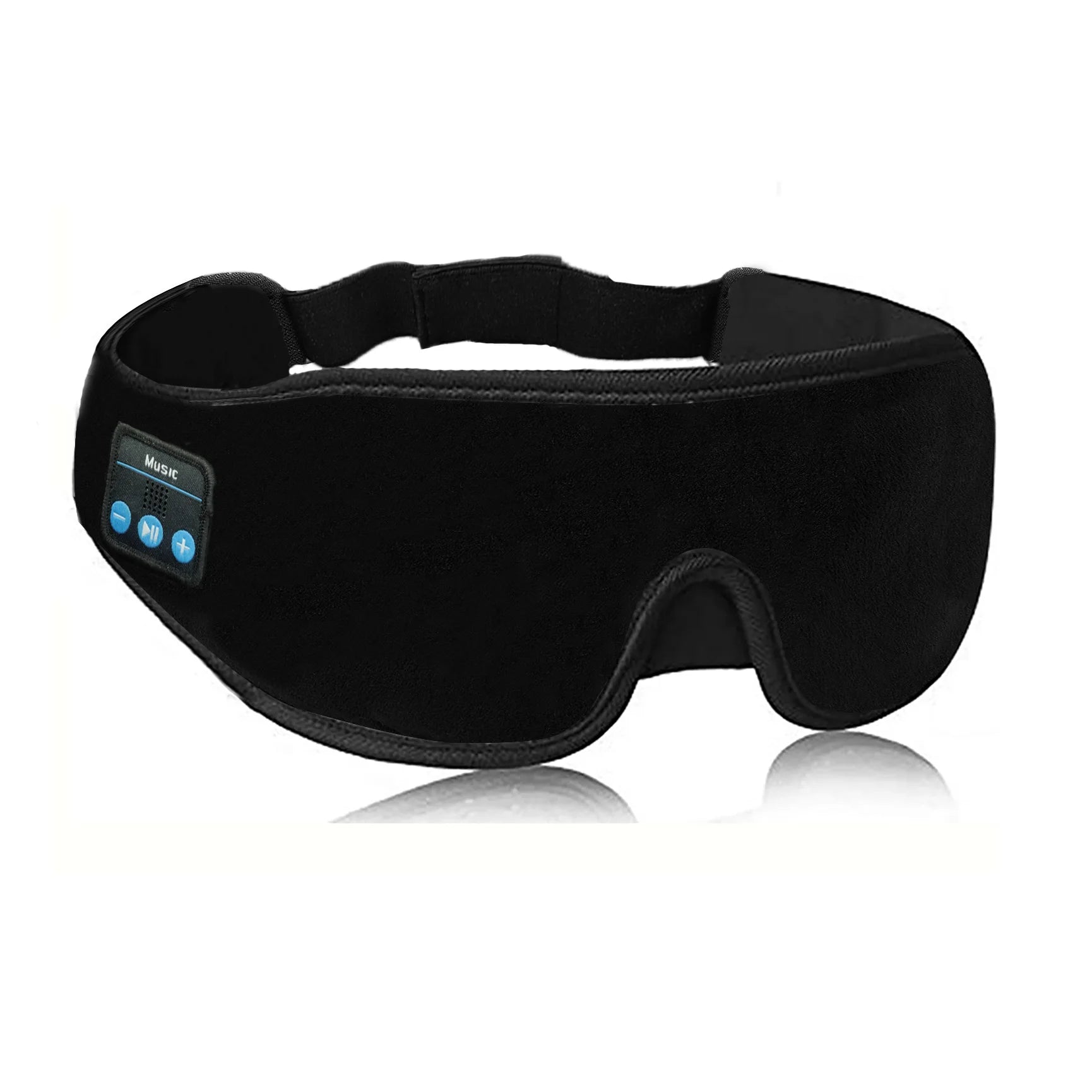 Sleep Headphones Bluetooth 5.0 Wireless 3D Eye Mask Washable Sleeping Headphones for Side Sleepers