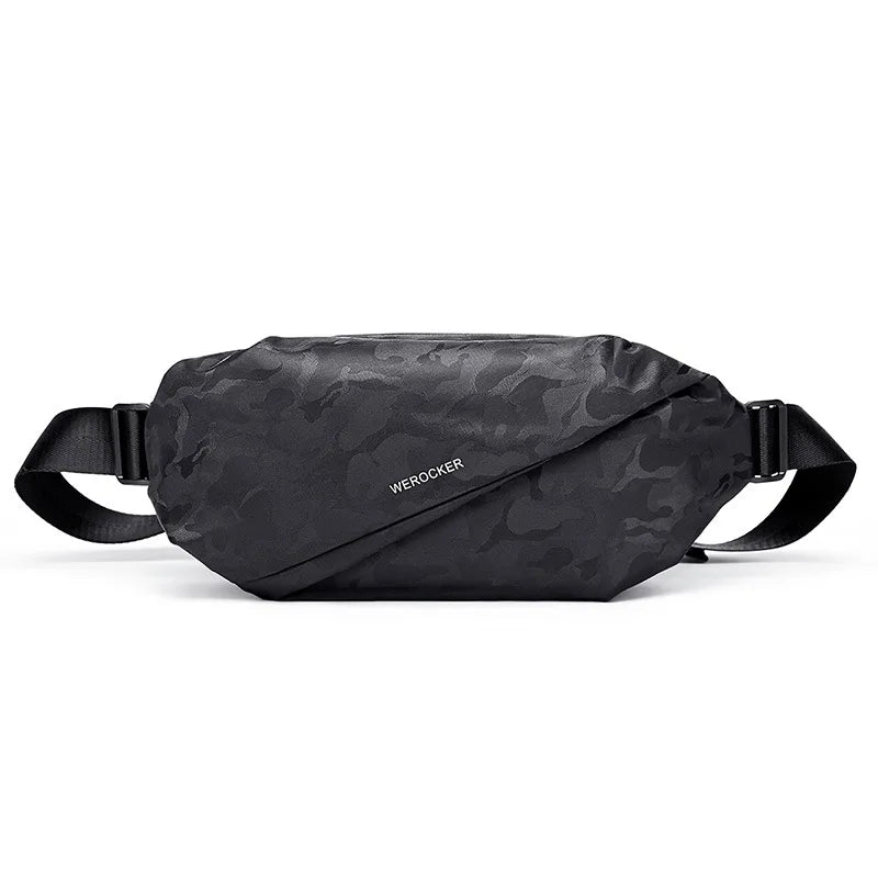 Camo Chest Pack Shoulder Messenger Men Running Sports Multi-function Outdoor Riding min Backpack Waist Bag