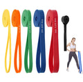 2025 New Hot Sale Sport Loop Bands Fitness Power Resistance Set Rubber Elastic Pull-up Assistance Band