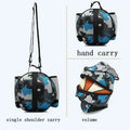 Factory Wholesale Single Shoulder Waterproof 600D Oxford PVC Lining Zipper Custom Logo Basketball Football Rugby Sports